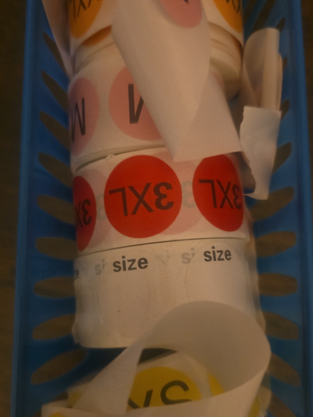 Assorted Size Dot Sticker Labels - Multicolor - Picture 2 of 4
